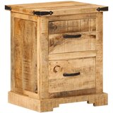  Nočna omarica 40x35x50 cm trden mangov les | Shoptok.si