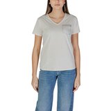 Liu Jo Majice s kratkimi rokavi ECS MODA M/C TA5172JS923 Bela Cene