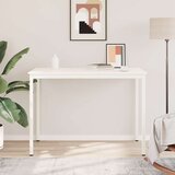  Stol za bar Bijelo 110 x 55 x 105 cm Čvrsto borovo drvo | shoptok.hr