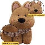 Plišana igračka Pas s maramom 25cm - smeđi | shoptok.hr