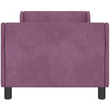  za djecu s uzglavljem Ljubičasta 80 x 160 cm Baršun | shoptok.hr