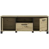 Livetastic Tv-element Trondheim, Barva Hrasta, Črna | Shoptok.si