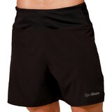 GymBeam šorc za trčanje pulse 2u1 black