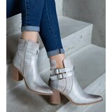 Gemre Black cowboy boots on the block heel Abigail | Shoptok.si