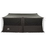  Obiteljski šator s krovom Smeđa siva 450 x 400 x 265 cm | Eponuda.com