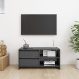 TV ormarić sivi 80 x 31 x 39 cm od masivne borovine | shoptok.hr