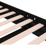  Okvir za krevet od masivnog drva crni 120 x 200 cm | shoptok.hr