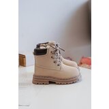 Boto Children's Trapper Boots with Zip Beige Bansi | ePonuda.com