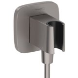 Hansgrohe fixfit q priključak za tuš crevo sa držačem za tuš crna/hrom 26887340 Cene