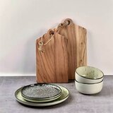 ONA Crni/krem desertni tanjur od kamenine ø 20 cm Gravel – | shoptok.hr