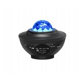  3v1 LED RGB zvezdni projektor in zvočnik USB bluetooth črn | Shoptok.si