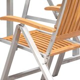 Gardenson Vrtna Garnitura Keros, 7-Delno, Jeklo, Masiven Les | Shoptok.si