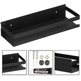  Springos® crna polica za kupaonicu | shoptok.hr