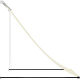 Tenda na uvlačenje krem 150 x 150 cm od tkanine i čelika | shoptok.hr