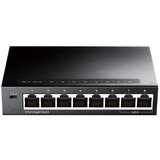  Preklopite 8-pristanišče Gigabit Metal Switch GS108, (21408284) | Shoptok.si