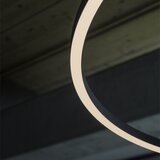 Ideal Lux led luster na sajli oracle slim LED/37W/230V 3000K prečnik 70 cm, crne boje | Eponuda.com