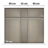 home24 OMARA S KLASIČNIMI VRATI, siva | Shoptok.si