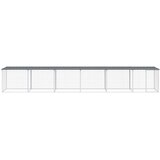  Kavez za kokoši s krovom antracit 603x98x90 cm pocinčani čelik | Eponuda.com