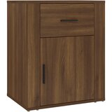 Maison Chic Nočna omarica - Nočna miza Rjav hrast 50x36x60 cm inženirski les, (21690001) Cene