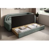 ELTAP Zelena sklopiva/s prostorom za odlaganje sofa od šenila s desnim kutom 223 cm Fabillo – | shoptok.hr