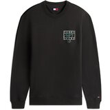 Tommy Jeans Majica jelka / črna / srebrna | Shoptok.si