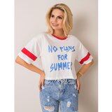 Fashion Hunters White t-shirt from Maissy RUE PARIS | Shoptok.si
