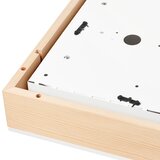  plafonsko svetlo natural square 4xE27/15W/230V 39x39 cm borovina/bela | Eponuda.com