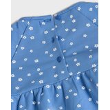 Sinsay Pamučna oversize bluza sa sitnim cvjetnim uzorkom i 3D mašnama | shoptok.hr
