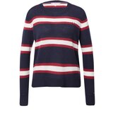 Tommy Hilfiger Pulover tamno plava / crvena / bijela | shoptok.hr