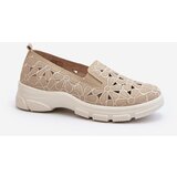 EVENTO PE1 Beige Women's Cut-out Shoes Emilei | Shoptok.si