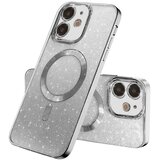 Magsafe glitter maskica iPhone 16 Plus Silver | Eponuda.ba