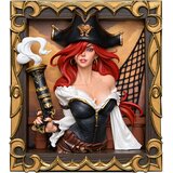  League of Legends Miss Fortune The Bounty Hunter zbirateljski kip v okvirju 25cm Cene