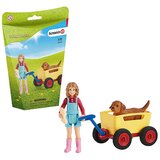 Schleich izlet sa ručnim kolicima, set figura | shoptok.hr