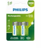  Philips R14B2A300/10 - 2 kom Punjive C baterije MULTILIFE NiMH/1,2 V/3000 mAh | Eponuda.com