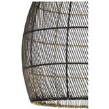 Light & Living črna/v zlati barvi viseča svetilka s kovinskim senčilom ø 40 cm meya – | Shoptok.si