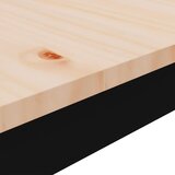  Kava Stol Prirodna 70 x 50 x 36 cm Čvrsto borovo drvo | shoptok.hr