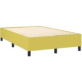  Okvir za krevet s oprugom zeleni 120 x 200 cm od tkanine Slike