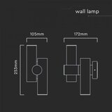  LED spoljašnje zidno spot svetlo 2xLED/3W/230V 4000K IP44 belo | Eponuda.com
