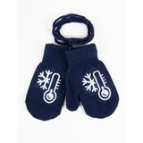 Yoclub Kids's Gloves RED-0236C-AA10-004 Navy Blue Cene'.'