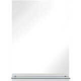 vidaXL zidno ogledalo s policom 40 x 60 cm od kaljenog stakla | shoptok.hr