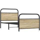  Okvir kreveta bez madraca boja hrasta sonome 107x203 cm drveni | Eponuda.com