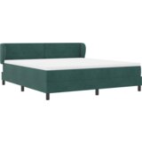 Box Spring Krevet s Madracem u Tamno Zelenoj 180x200 cm od Baršuna | shoptok.hr