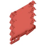 Weidmüller CH20M6 BP 4P-4P RD LF 1 1261495 osnovni element kućišta za profilnu šinu zatvoreno, za montažu na din-letvu 6.1 x 110.7 plastika crvena 50 St. | Eponuda.ba