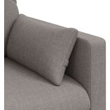 SOFA Sivo-smeđa 198 x 78 x 80 cm Metal | shoptok.hr