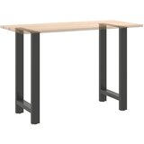  Noge za barski stol antracit boje 2 kom 40 x (90-91) cm čelik | shoptok.hr