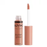 NYX Professional Makeup lip gloss brez bleščic - Butter Gloss – Madeleine (BLG14)