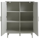 Unique Furniture Sivi ormarić 100x125x40 cm Palma – | shoptok.hr