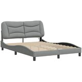  Okvir kreveta s LED-om bez madraca Hvar 140x200 cm od tkanine | shoptok.hr