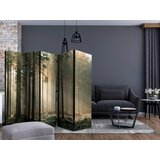 Artgeist PARAVAN 225/172/3 cm rjava, gozdno zelena Slike