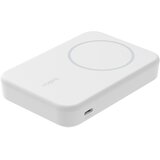 Belkin MagSafe Qi2 8000mAh 15W baterija z vgrajenim držalom, Bela, (5000190928) Cene